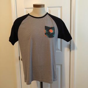 Carbon Floral Frocket Tee